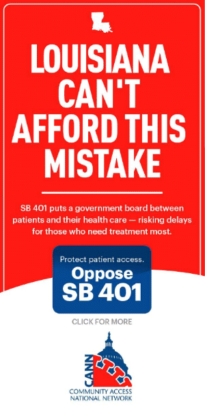 Oppose Louisiana SB401